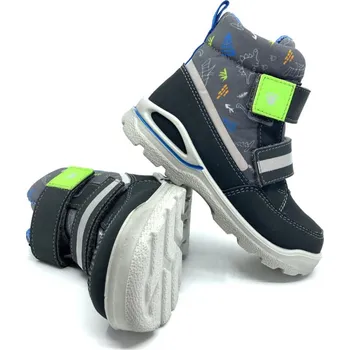 Chlapecká zimní obuv Zimní boty Ricosta Flori Grigio/graphit 503901803/450 22, Vnitřní délka boty: 14,3 cm