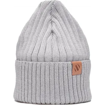 Čepice Costo Dětská merino čepice Mioko světle šedá