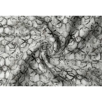 Orbytex Zatemňovací látka na závěsy šíře 150cm - Mája černá