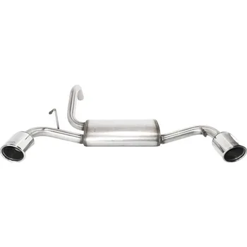 Výfuková trubka Sportovní nerezový výfuk ULTER SPORT FIAT 500 Abarth 08- duplex 100mm