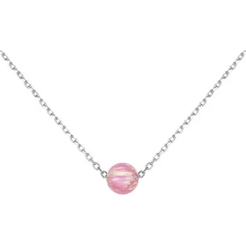 Náramek JAN KOS JEWELLERY MHT-2075/SL42-46 řetízek s přívěskem (Ag 925/1000, 1,37 g)