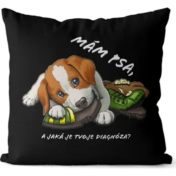 Dekorativní polštářek Polštář Mám psa