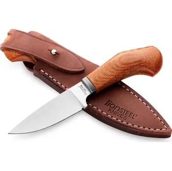 lovecký nůž LionSTEEL Willy Natural Canvas