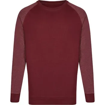 Pánská mikina Miners mate Pánská mikina MY510 Burgundy-Heather Burgundy 3XL