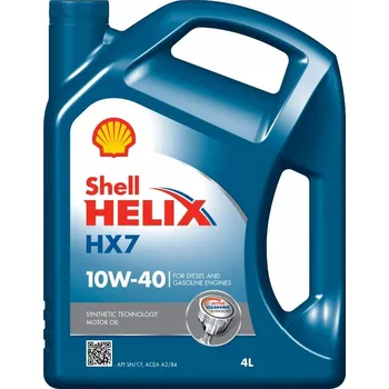 Provozní kapalina Motorový olej Shell Helix HX7 10W-40, 4L