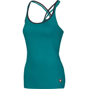 Dámský top Ocún Corona Top Blue Deep Peacock L