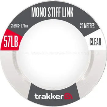 Trakker Products Návazcový vlasec - Mono Stiff Link 57lb, 25,85kg, 0,7mm, 20m Clear