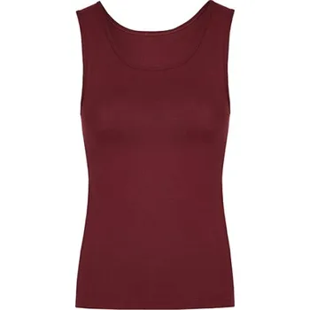 Miners mate Dámské bavlněné tílko MY320 Burgundy XS