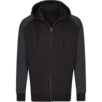 Pánská mikina Miners mate Pánská mikina MY710 Black-Heather Black 3XL