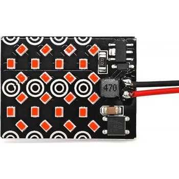 Autožárovka Panel 24 LED 12V T10, SV8.5, T4W CANBUS 1000lm červená motoLEDy 1162