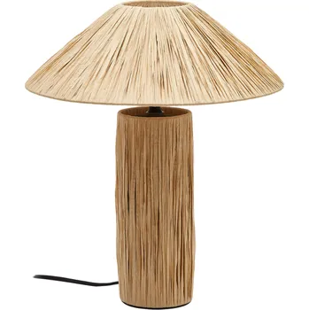 Lampička Přírodní stolní lampa Kave Home Samse