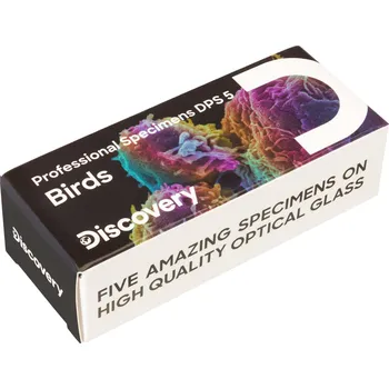 Sada mikropreparátů Levenhuk Discovery Prof DPS 5. „Ptáci“