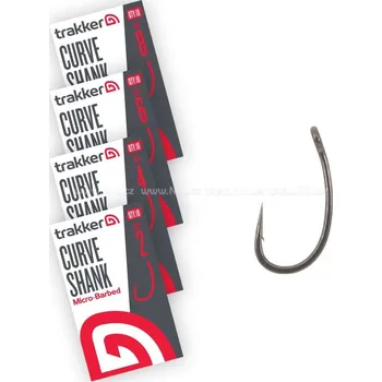 Rybářský háček Trakker Háček Curve Shank Hooks (Micro Barbed) č.: 2