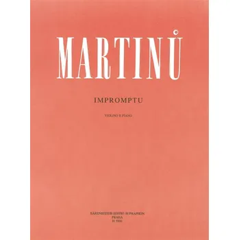 Impromptu - Ti skladby pro housle a klavr 678672