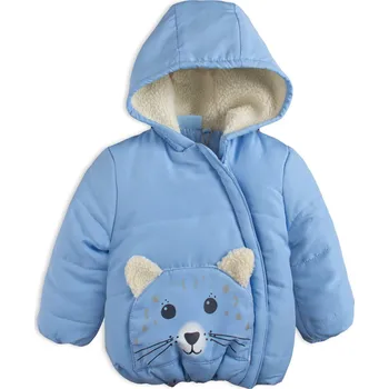 Kojenecká bunda Dětská zimní bunda KNOT SO BAD ANIMALS modrá Velikost: 74