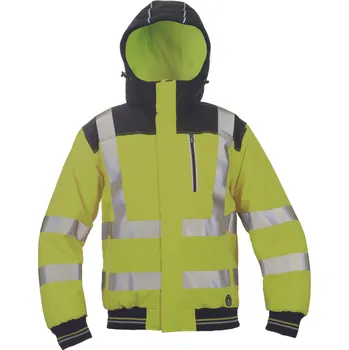 pracovní bunda KNOXFIELD HVPS WINTER pilot žlutá - v.3XL
