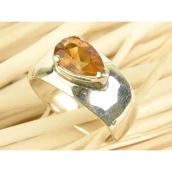 Prsten Prsten turmalín dravit Ag 925/1000 vel.55 (6,4g)