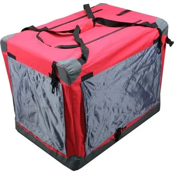 klec pro psa Klec pro psa, přepravní klec, látková přepravka, XL červená 3016 (3016-XL)