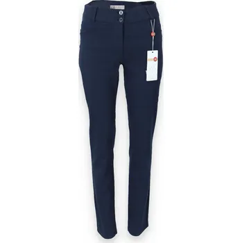 Dámské kalhoty Kalhoty dámské Abgs 4084 barva: modrá tmavá, velikost: 38