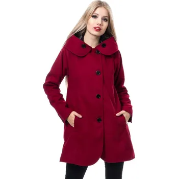 Dámský kabát kabát dámský INNOCENT LIFESTYLE - ADELINA - RED - S