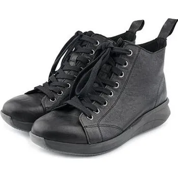 Dámská zimní obuv Vlnka Dámské kožené kotníkové boty na šněrování Radka černá velikost obuv dospělí 37