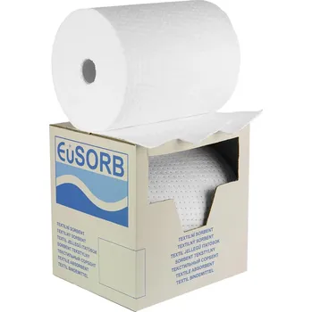 Sorbent HAPPY END Olejový sorpční koberec, lehký, STANDARD, 50 cm × 40 m, 2×perf., antistat. - ORLPA 5040