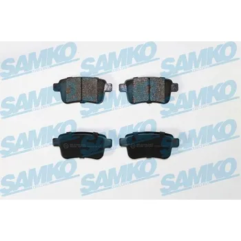 Brzdová destička Sada brzdových destiček, kotoučová brzda SAMKO 5SP1487