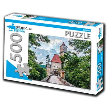 Puzzle TOURIST EDITION Puzzle Zvíkov 500 dílků (č.33)
