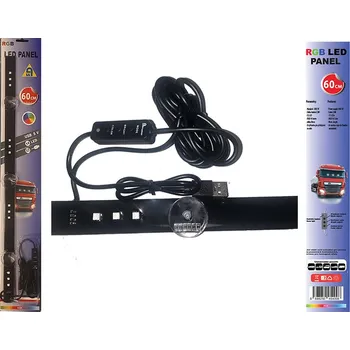 LED osvětlení Světelný RGB LED panel 60cm
