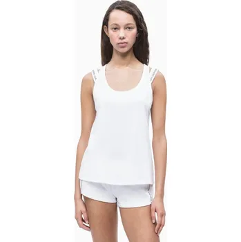 Dámské tílko KW0KW00699 bílá - Calvin Klein bílá S