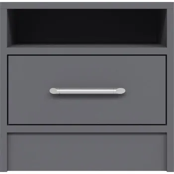 Noční stolek Noční stolek SMART SR7 antracit, 40 x 40 x 35 cm