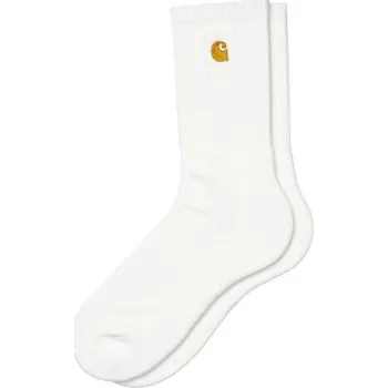 Pánské ponožky PONOŽKY CARHARTT WIP Chase - bílá + při osobním odběru 315 Kč