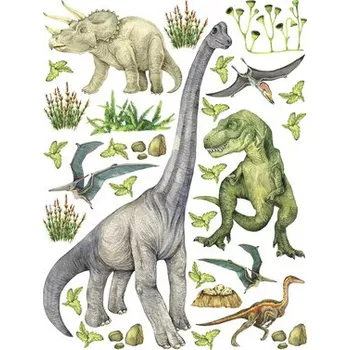 Samolepící dekorace Dětská samolepka na zeď Dino 50x70 cm