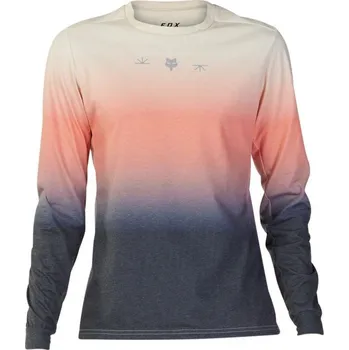 Cyklistické oblečení Cyklistický dres Fox Ranger Drirelease Md LS Jersey Lunar Bone - XL