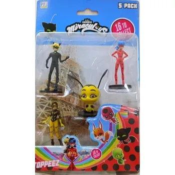 Panenka Topper Kouzelná beruška a černý kocour 5ks random