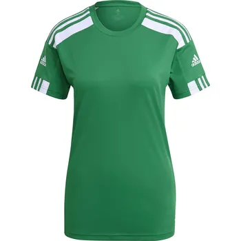Dámský fotbalový dres adidas SQUAD 21 JSY W zelená/bílá (XS)