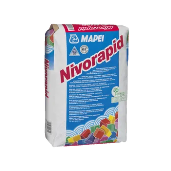 Průmyslové lepidlo Mapei NIVORAPID rychle tvrdnoucí tixotropní vyrovnávací stěrka 25KG (120125)