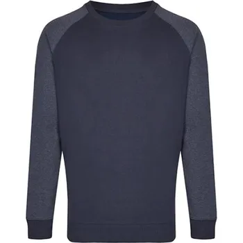 Pánské oblečení Miners mate Pánská mikina MY510 Navy-Heather Navy L