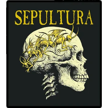 Nášivka nášivka na záda, zádovka Sepultura - Skull Wings
