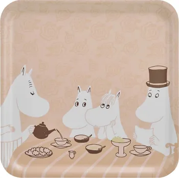 Podnos Moomin Coffee time 33x33cm Muurla Muminci