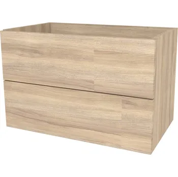 Koupelnový nábytek Aira, koupelnová skříňka 81 cm, Multidecor, Blonde Liberty Elm