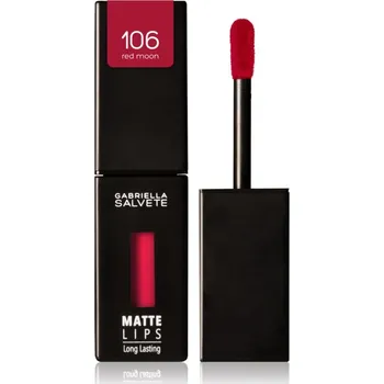 Rtěnka Gabriella Salvete Matte Lips dlouhotrvající tekutá rtěnka s matným efektem odstín 106 Red Moon 4,5 ml