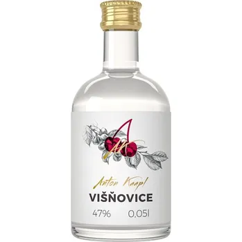 Pálenka Anton Kaapl Višňovice 47% 0,05 l (holá láhev)