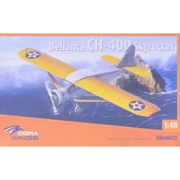 Plastikový model 1:48 Bellanca CH-400 Skyrocket (3x camo)
