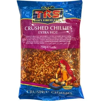 Koření TRS Červené Chilli Drcené (Crushed Red Chillies Hot) 750G