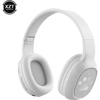 Sluchátka Bezdrátová bluetooth sluchátka s podporou SD karty - Šedá