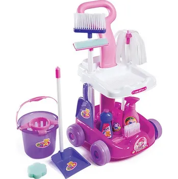 Domeček pro panenku Set malého uklízeče