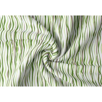 Orbytex Zatemňovací látka na závěsy šíře 150cm - mikádo zelené