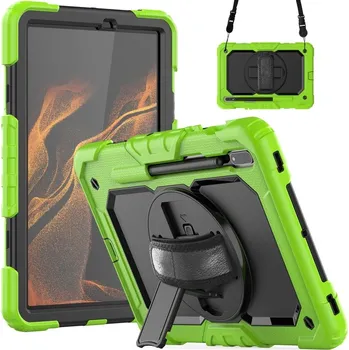 Příslušenství pro tablet VSECHNONAMOBIL 63288 SOLID 360 Odolný kryt pro Samsung Galaxy Tab S8 zelený