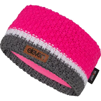 Sportovní čelenka Pletená čelenka Eleven Tri Pink Velikost: UNI